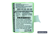 Clarity Professional C4220 Replacement Battery, 3.6V, 800mAh, Ni-MH 5