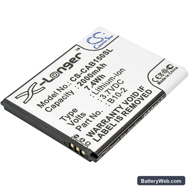 CAT B15 Replacement Battery, 3.7V, 2000mAh, Li-ion 1