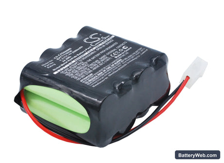 Colson ECG Cardiette AR600 Replacement Battery, 9.6V, 2500mAh, Ni-MH 1