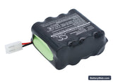 Colson ECG Cardiette AR600 Replacement Battery, 9.6V, 2500mAh, Ni-MH 2