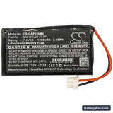 CHARMCARE ACCURO TABLETOP PULSE OXIMETER Replacement Battery, 7.4V, 1200mAh, Li-ion 3