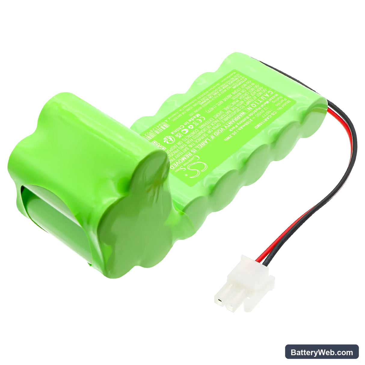 Cardioline ECG ELAN 1100 Replacement Battery, 12V, 2100mAh, Ni-MH 2