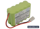 CardioRapid K360 Replacement Battery, 12V, 2000mAh, Ni-MH 1