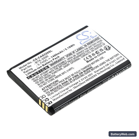CAT S22 Replacement Battery, 3.7V, 1400mAh, Li-ion 1