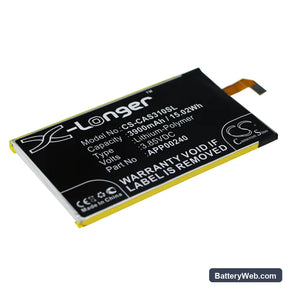 CATERPILLAR S31 Replacement Battery, 3.85V, 3900mAh, Li-Polymer 1