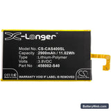 CAT S40 Replacement Battery, 3.8V, 2900mAh, Li-Polymer 3