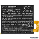 CAT S41 Replacement Battery, 3.85V, 4400mAh, Li-Polymer 3