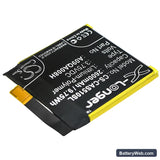 CATERPILLAR S50c Replacement Battery, 3.75V, 2600mAh, Li-Polymer 2