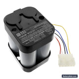 Ceag SEB 8/8L Replacement Battery, 4.8V, 8000mAh, Ni-CD 2