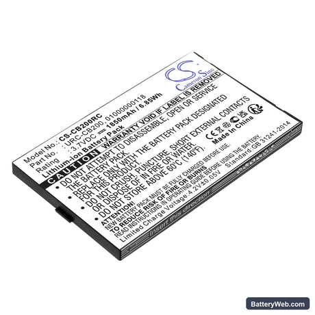 Sonos CB200 Replacement Battery, 3.7V, 1850mAh, Li-ion 1