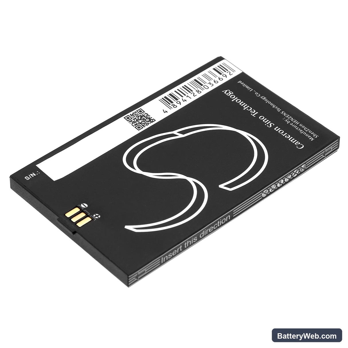 Sonos CB200 Replacement Battery, 3.7V, 1850mAh, Li-ion 3