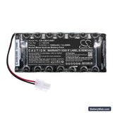 Cobham Alarm Replacement Battery, 9.6V, 1500mAh, Ni-MH 3