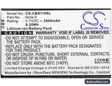 Cubot Note S Replacement Battery, 3.7V, 2500mAh, Li-ion 5