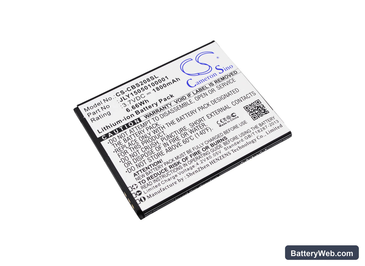Alta Calidad B10 Replacement Battery, 3.7V, 1800mAh, Li-ion 1