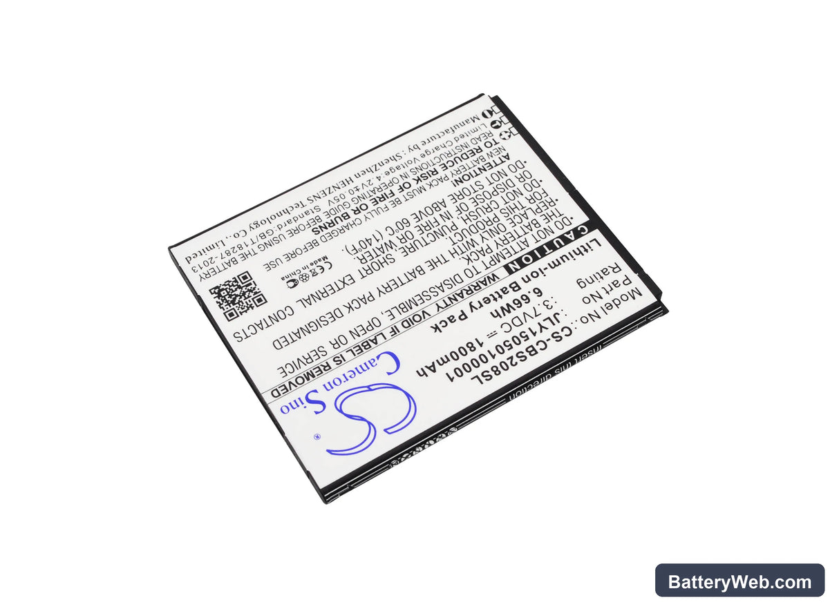 Alta Calidad B10 Replacement Battery, 3.7V, 1800mAh, Li-ion 2
