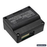 Cattron Theimeg LRC-S Replacement Battery, 4.8V, 2000mAh, Ni-MH 2