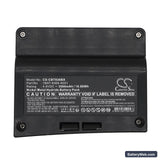 Cattron Theimeg LRC-S Replacement Battery, 4.8V, 3500mAh, Ni-MH 5