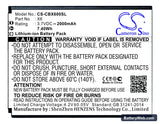 Cubot X6 Replacement Battery, 3.7V, 2000mAh, Li-ion 1