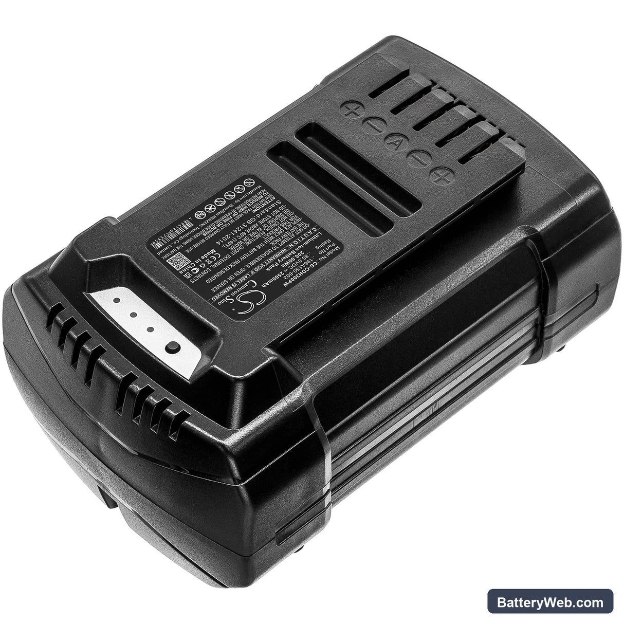 Cub Cadet LH3 EB Replacement Battery, 80V, 2500mAh, Li-ion 2