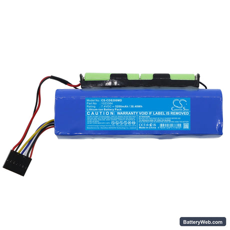 Circadiance SmartMonitor 2PS Replacement Battery, 7.4V, 5200mAh, Li-ion 3