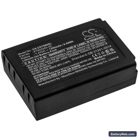 Extech Video Particle Counter VPC300 ( Built-in Camera ) Replacement Battery, 7.4V, 1200mAh, Li-ion 1