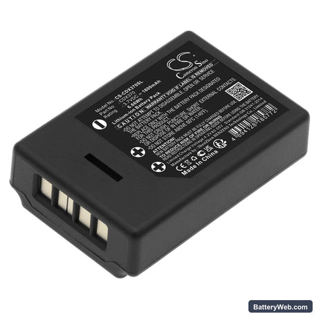 CorDex ToughPix DigiTherm Replacement Battery, 3.7V, 1800mAh, Li-ion 1