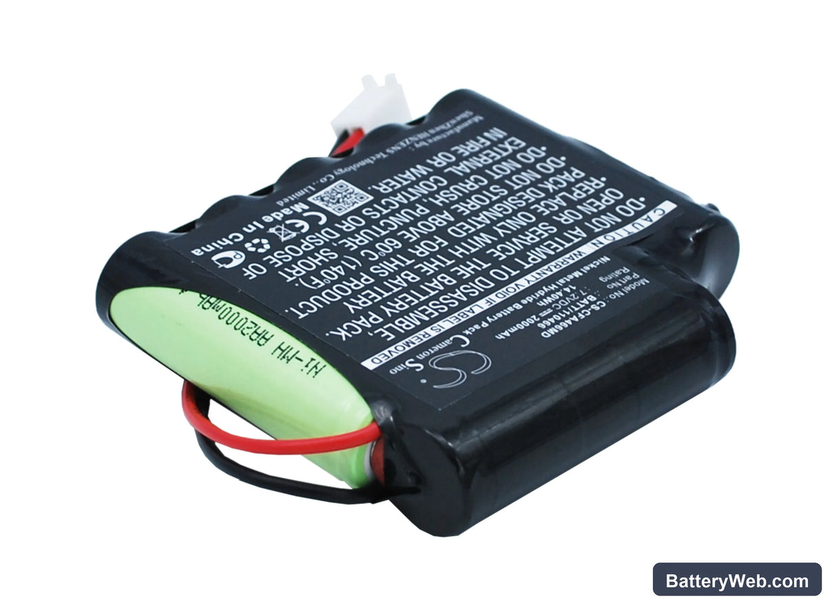 Magnum XL Pro Replacement Battery, 7.2V, 2000mAh, Ni-MH 2