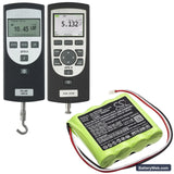 Chatillon Force DFE Replacement Battery, 4.8V, 2000mAh, Ni-MH 6