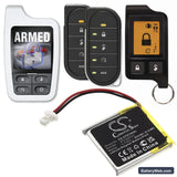 Autostart ASRS-7504 Replacement Battery, 3.7V, 85mAh, Li-Polymer 6