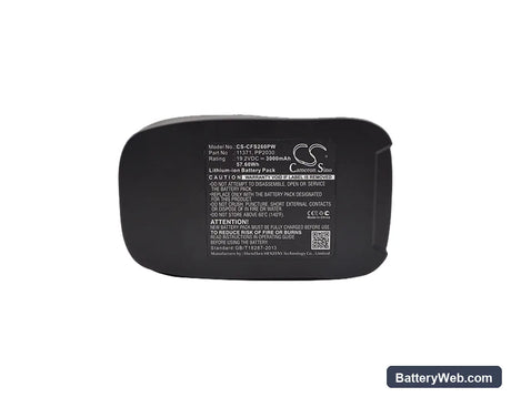 Craftsman FS2600 Replacement Battery, 19.2V, 3000mAh, Li-ion 5