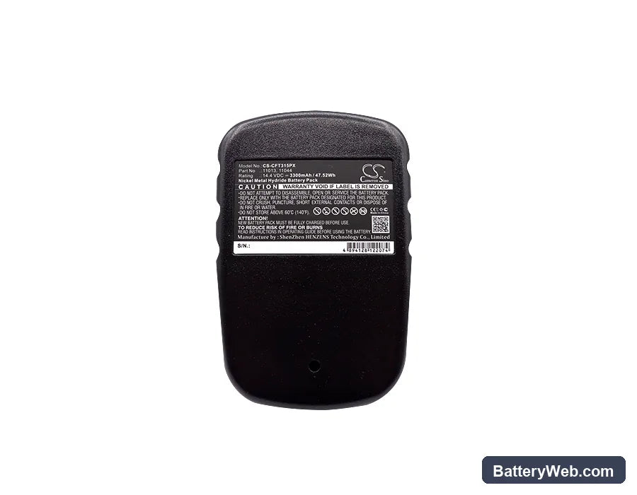 Craftsman 315.11453 Replacement Battery, 14.4V, 3300mAh, Ni-MH 3