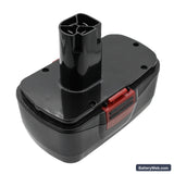 Craftsman 10126 Replacement Battery, 19.2V, 1500mAh, Ni-MH 2