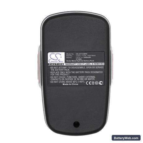 Craftsman 10126 Replacement Battery, 19.2V, 3000mAh, Ni-MH 5
