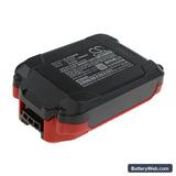 Craftsman V20 Cordless Compact Blower Replacement Battery, 20V, 2000mAh, Li-ion 3