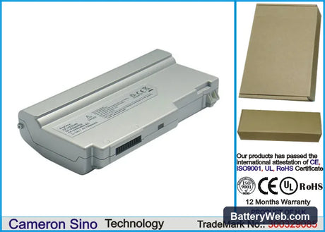 Panasonic CF-W4 Replacement Battery, 7.4V, 7800mAh, Li-ion 1