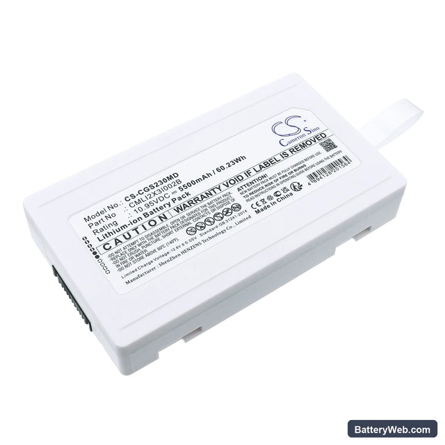 COMEN Patient Monitor Replacement Battery, 10.95V, 5500mAh, Li-ion 1