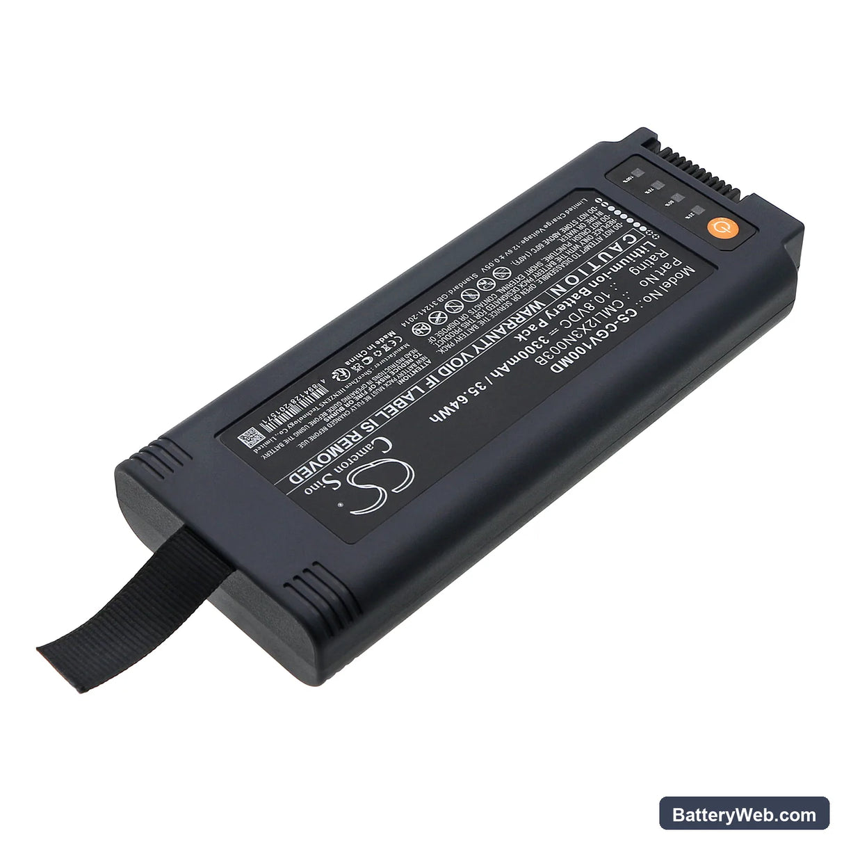 COMEN V1 Portable ventilator Replacement Battery, 10.8V, 3300mAh, Li-ion 2