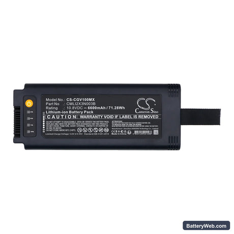 COMEN V1 Portable ventilator Replacement Battery, 10.8V, 6600mAh, Li-ion 5