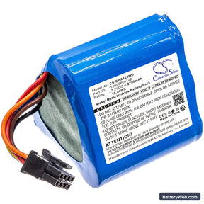 CareFusion Alaris Asena Syringe Pump CC Replacement Battery, 7.2V, 2700mAh, Ni-MH 1
