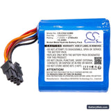 CareFusion Alaris Asena Syringe Pump CC Replacement Battery, 7.2V, 2700mAh, Ni-MH 3