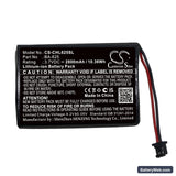 CATEYE HL-EL625RC Replacement Battery, 3.7V, 2800mAh, Li-ion 3