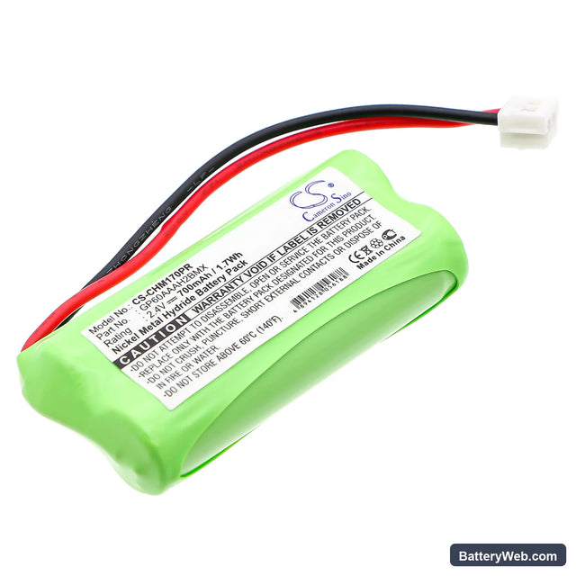 NTN Communications LT2001 Replacement Battery, 2.4V, 700mAh, Ni-MH 1