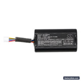 Chevrolet Corvette Replacement Battery, 7.4V, 2600mAh, Li-ion 3