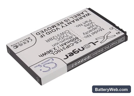 Cisco Linksys WIP310 Replacement Battery, 3.7V, 800mAh, Li-ion 2