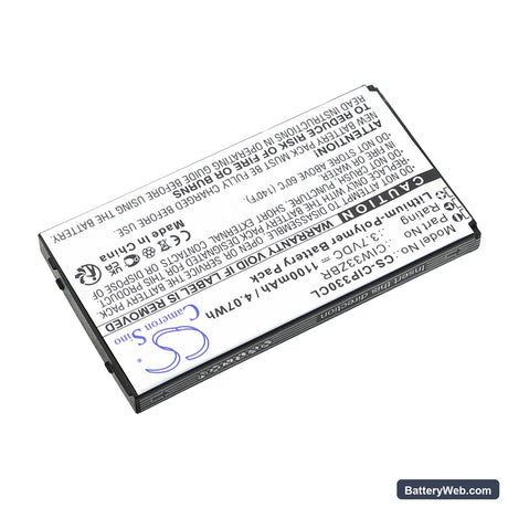 Cisco Linksys WIP330 Replacement Battery, 3.7V, 1100mAh, Li-Polymer 2