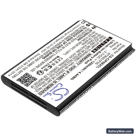 Cisco IP DECT 6800 Replacement Battery, 3.7V, 1200mAh, Li-ion 2