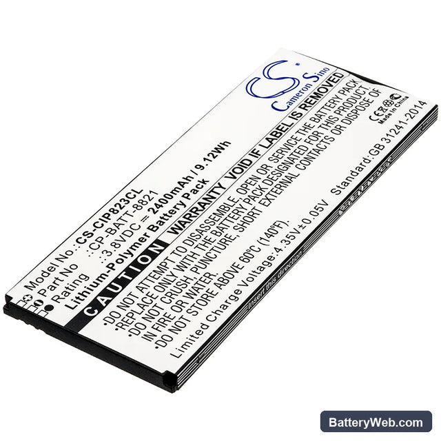 Cisco CP-8821-EX-K9-BUN Replacement Battery, 3.8V, 2400mAh, Li-Polymer 1