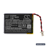 Cisco CP-8832 Wireless Expansion Microphone Replacement Battery, 3.7V, 580mAh, Li-Polymer 3