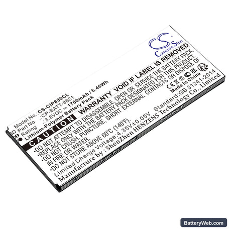 Cisco 8800 Replacement Battery, 3.8V, 1700mAh, Li-Polymer 1