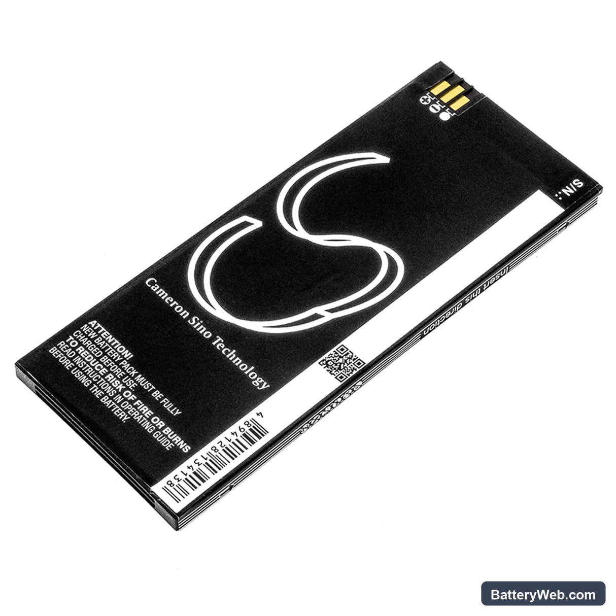 Cisco 8800 Replacement Battery, 3.8V, 1700mAh, Li-Polymer 3